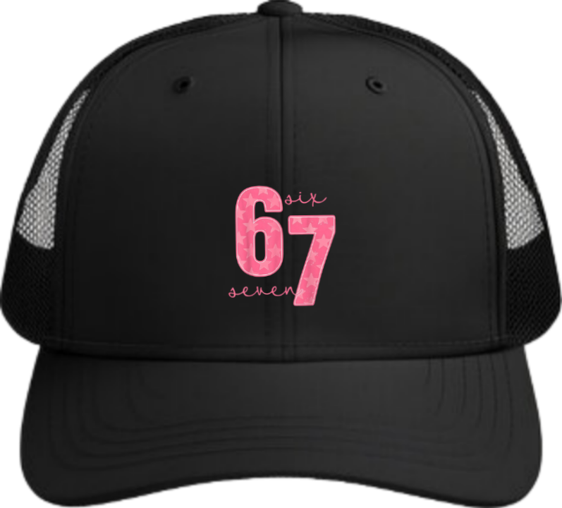 67 designs Baseball cap Black 35