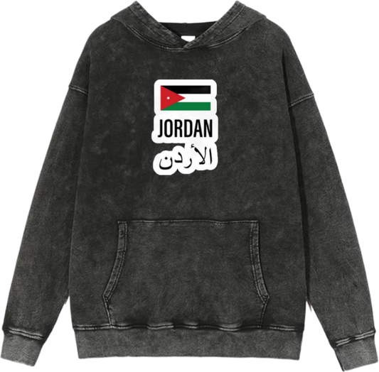 Jordan Oversize  Hoodie Washed gray 35