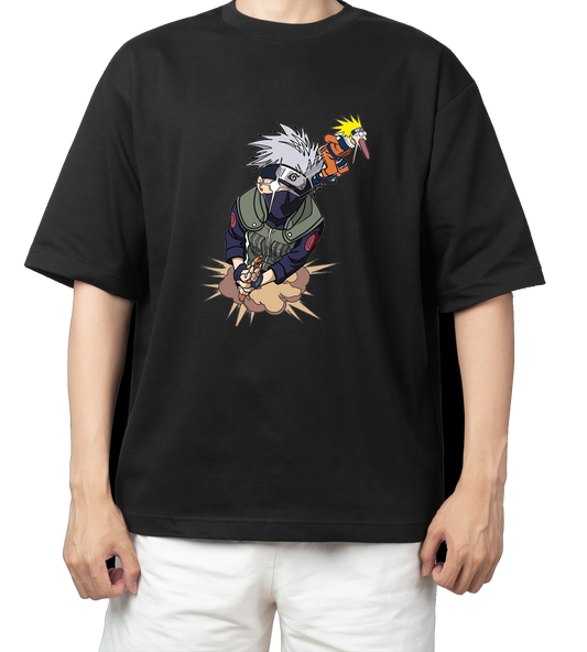 Naruto Shippuden t- shirt One Size Black 35