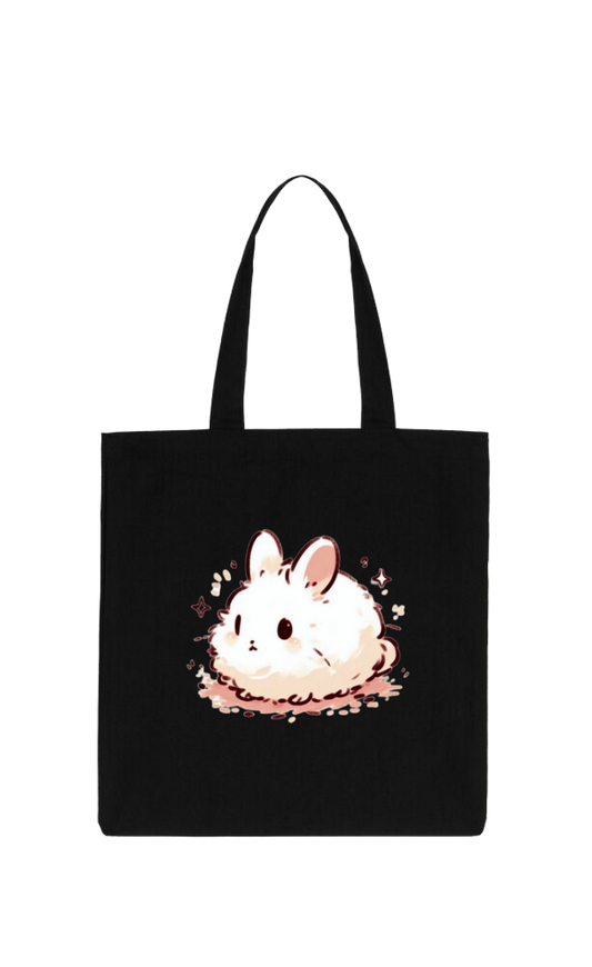 bunny tote bag White 35