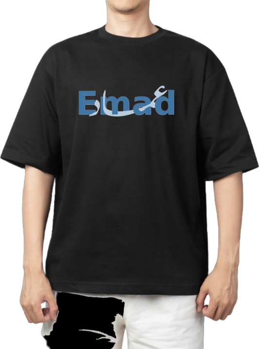 names t- shirt One Size Black Emad 35