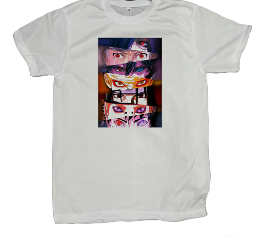 Naruto Shippuden t- shirt fat White 35