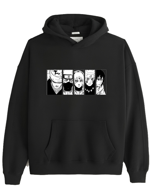 Naruto Shippuden One Size hoodie Black 75