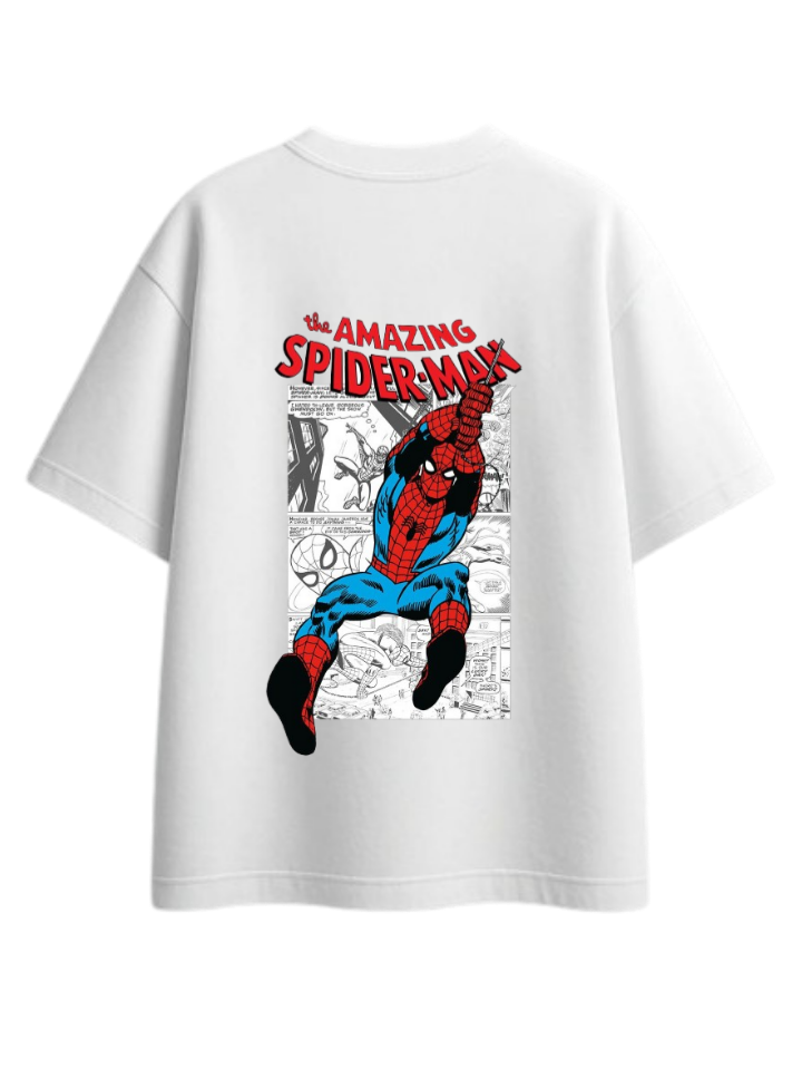 Spiderman t- shirt One Size White Back 35