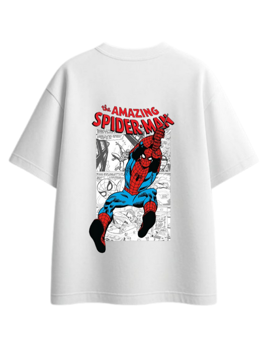Spiderman t- shirt One Size White Back 35
