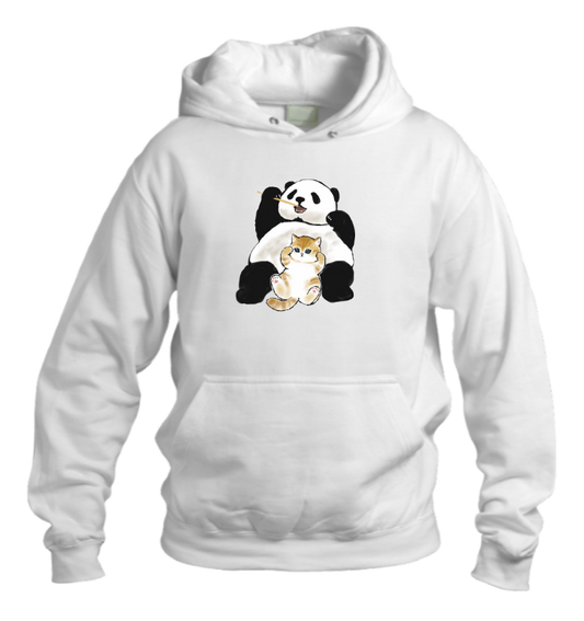 PANDA Oversize Hoodie White 35