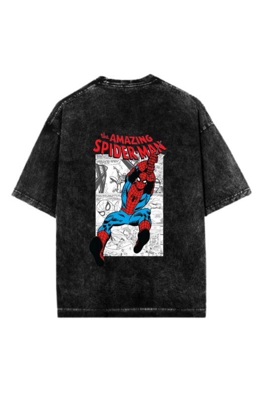 Spiderman t- shirt One Size Washed Back 35