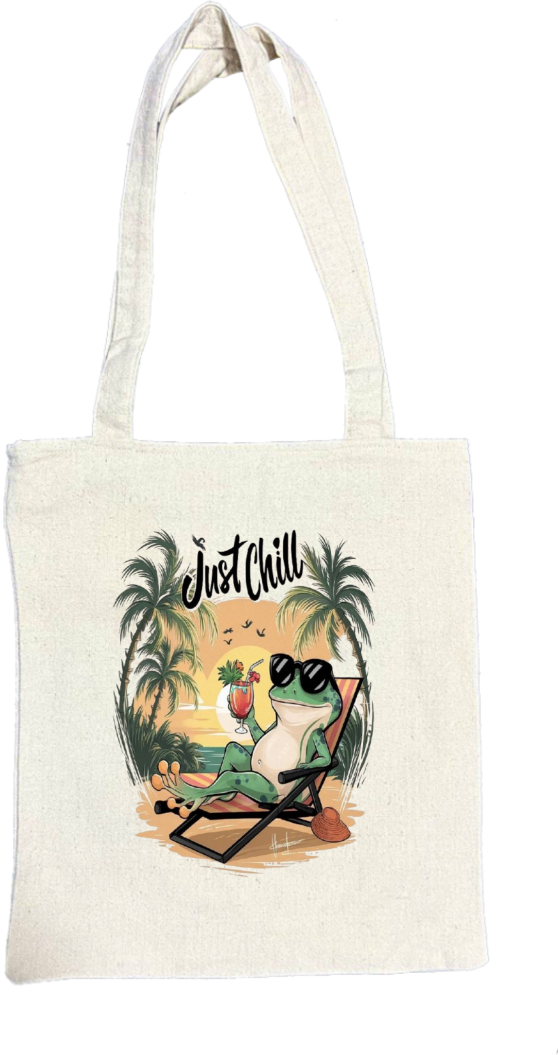 Summer Vibes tote bag Beige 35