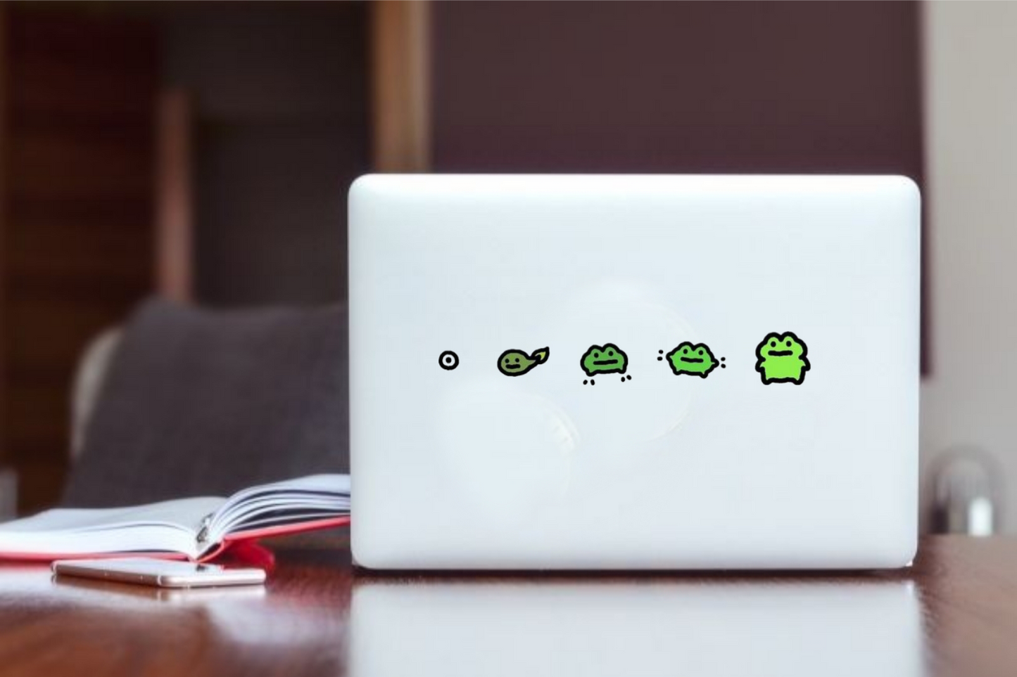 Frog Laptop Sticker 35