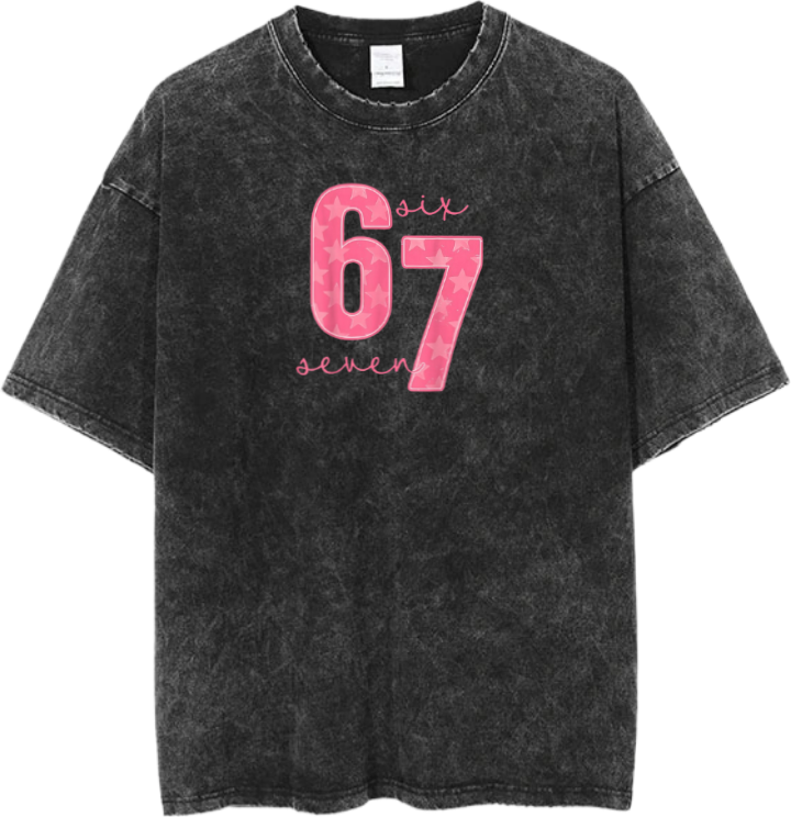 67 designs One Size t- shirt Washed 35