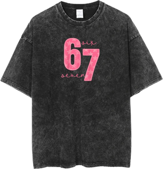 67 designs One Size t- shirt Washed 35