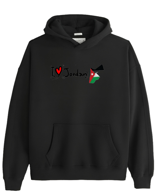Jordan Oversize Hoodie Black 35