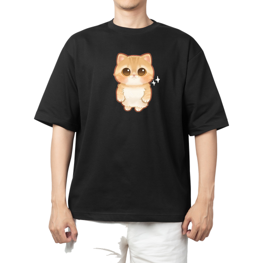 cat One Size t- shirt Black 35