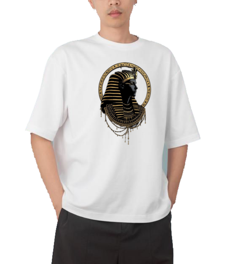 Egypt t- shirt Over Size White 35