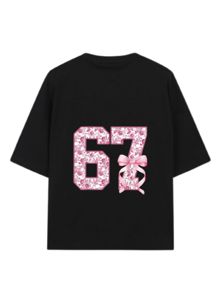 67 designs One Size t- shirt Black Back 35