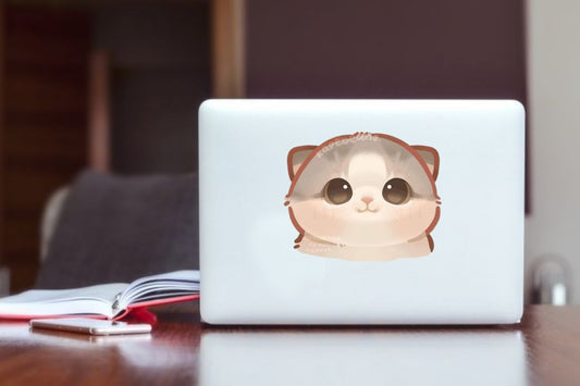 cat Laptop Sticker 36