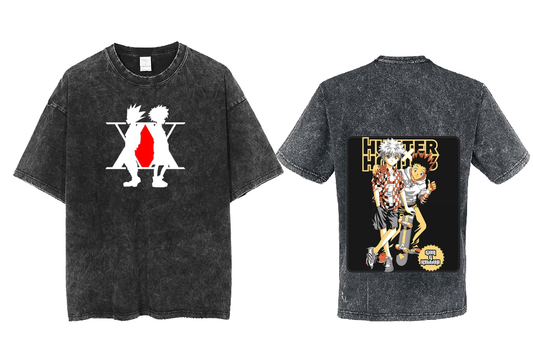 Hunter × Hunter t- shirt One Size Washed Back 36