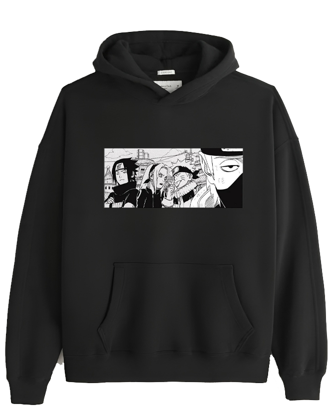 Naruto Shippuden One Size hoodie Black 76