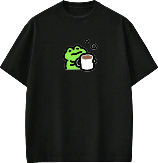 Frog One Size t- shirt Black 36