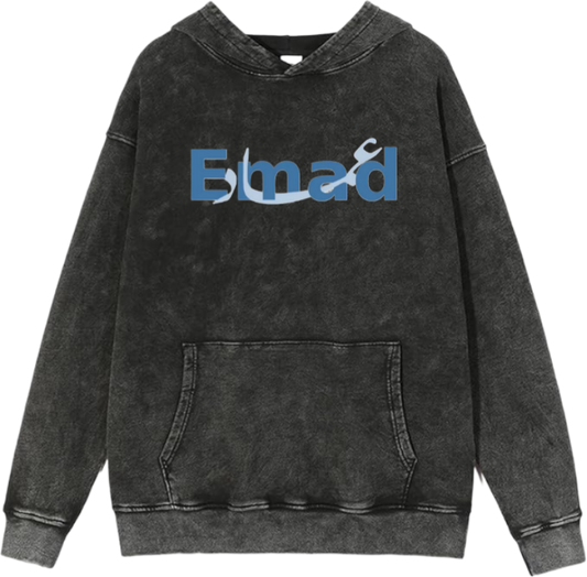 names One Size hoodie Washed Emad 36