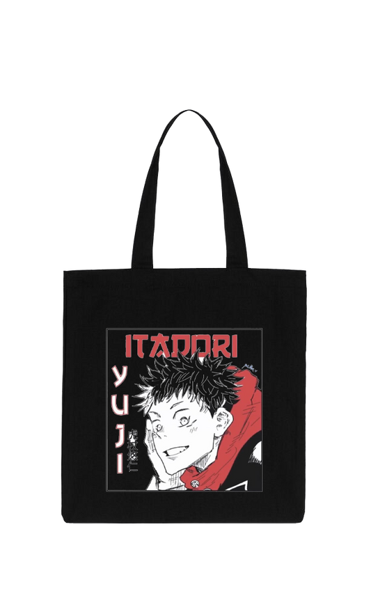 jujutsu kaisen GOJO  tote bag Black 36