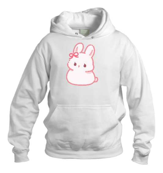 bunny Oversize Hoodie White 36