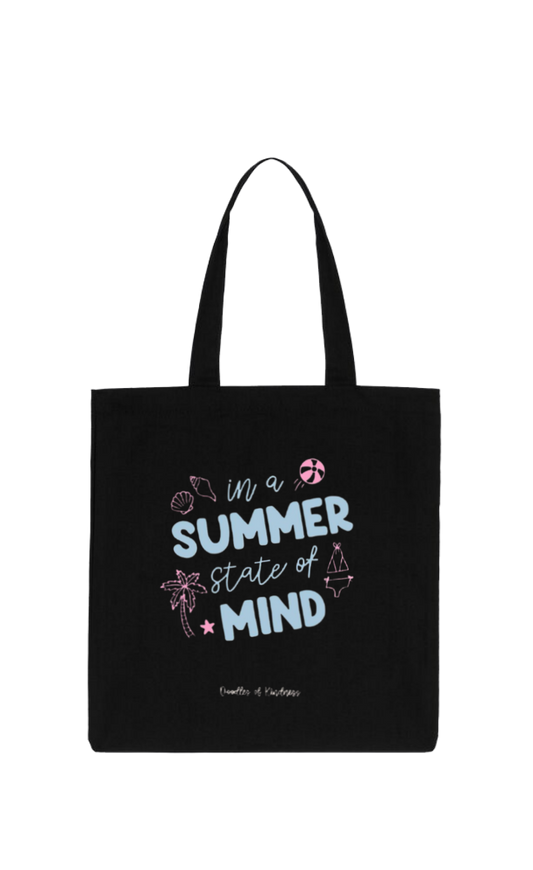 Summer Vibes tote bag Black 36