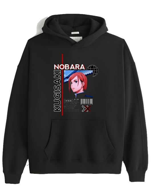 jujutsu kaisen GOJO Oversize  Hoodie Black 36