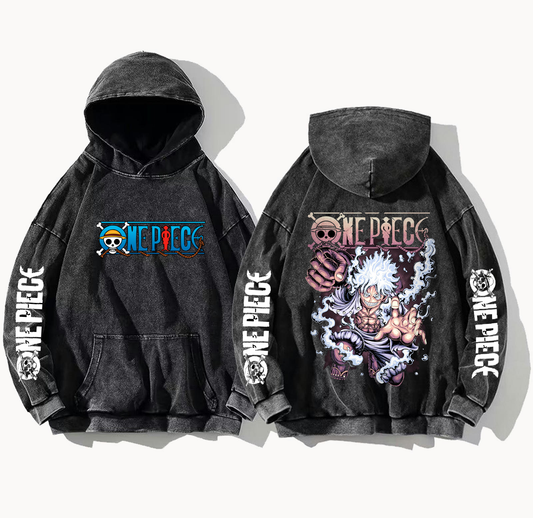 one piece One Size hoodie Washed Back 36