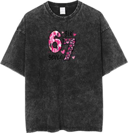 67 designs One Size t- shirt Washed 36