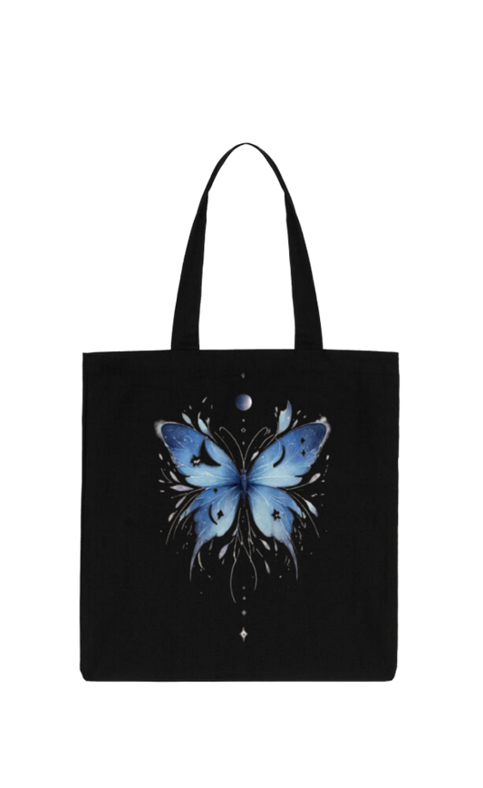 butterflies tote bag Black 36