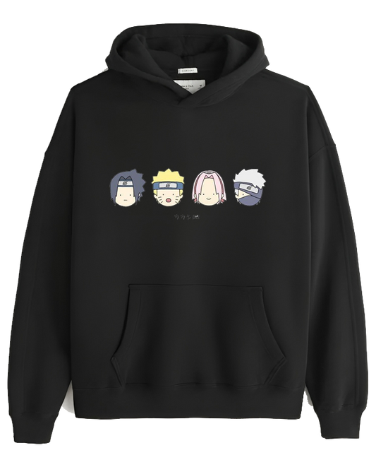 Naruto Shippuden One Size hoodie Black 36