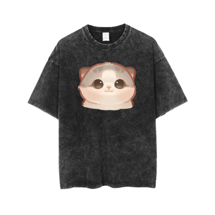 cat One Size t- shirt  Washed 36