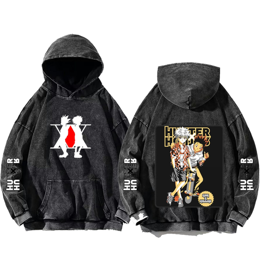 Hunter × Hunter One Size hoodie Washed Back 36