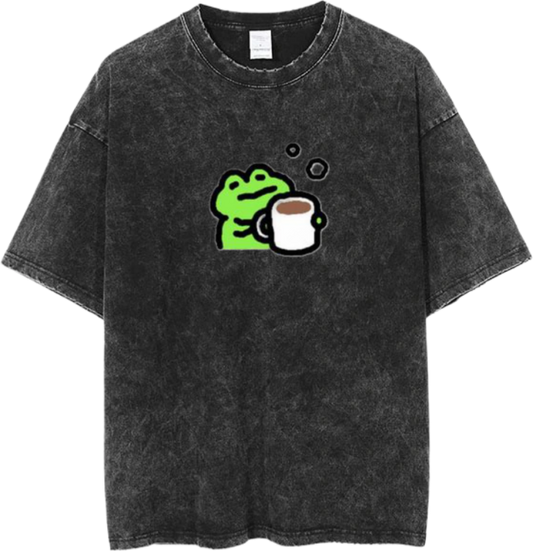 Frog One Size t- shirt Washed 36