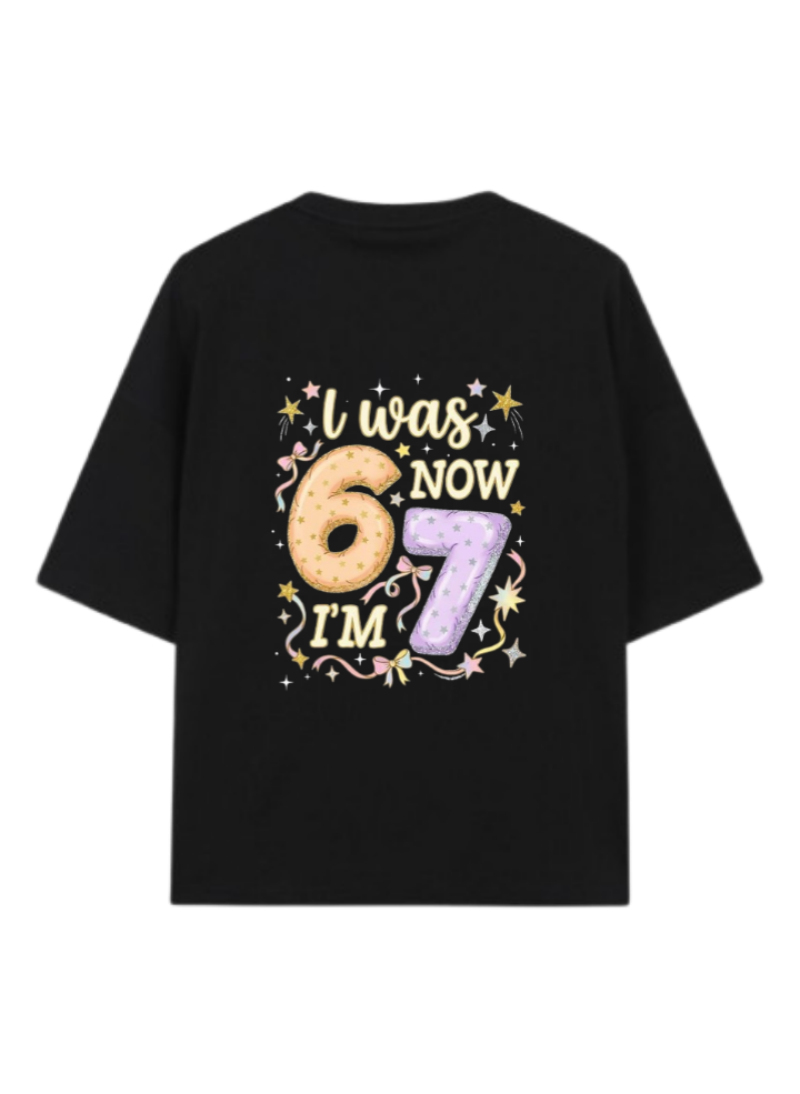 67 designs One Size t- shirt Black Back 36