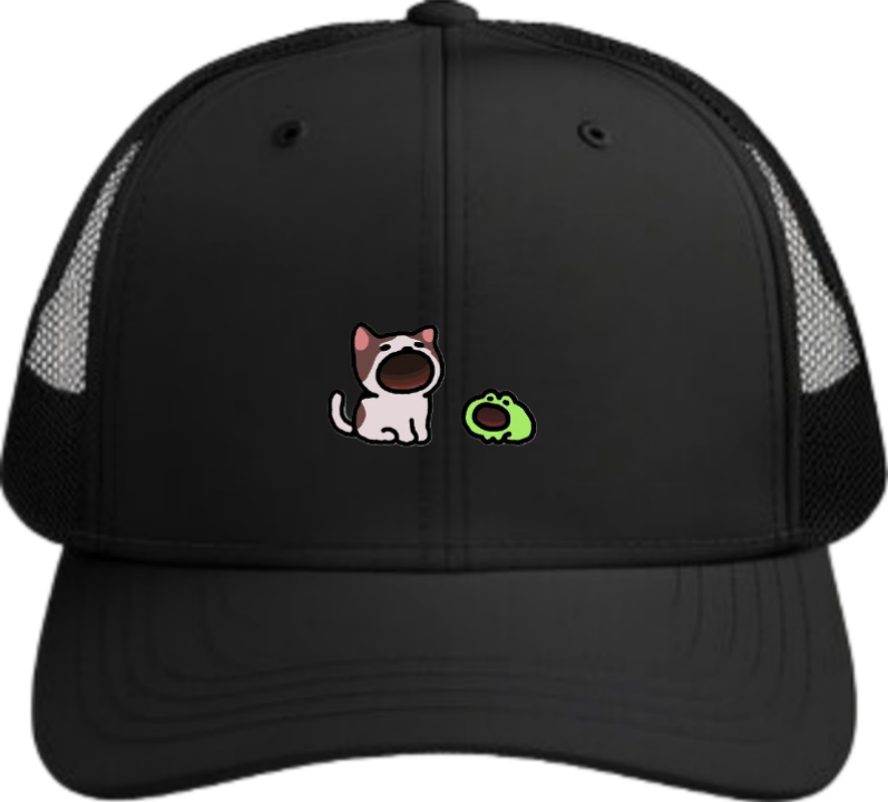 Frog Baseball cap Black 37