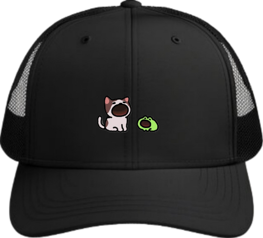 Frog Baseball cap Black 37