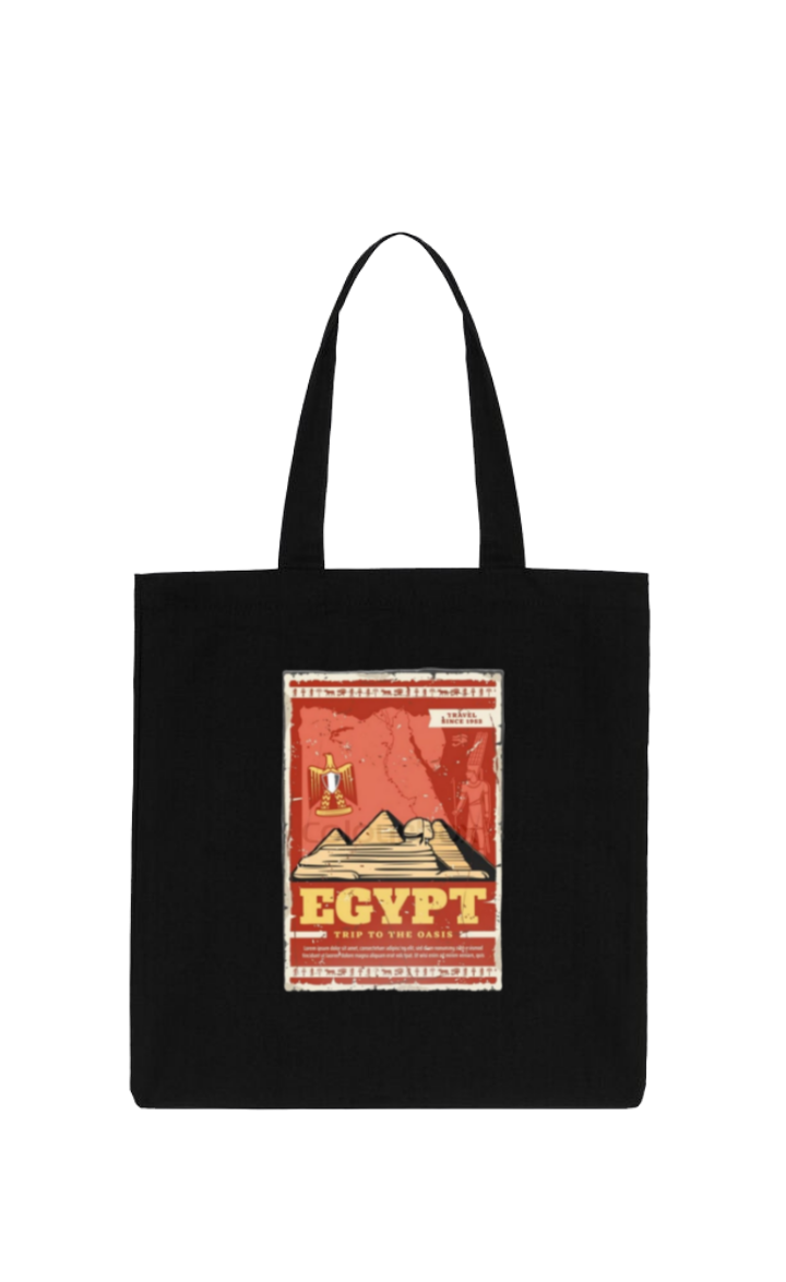Egypt tote bag Black 37