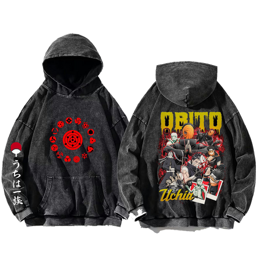 Naruto Shippuden One Size hoodie Washed Back 37
