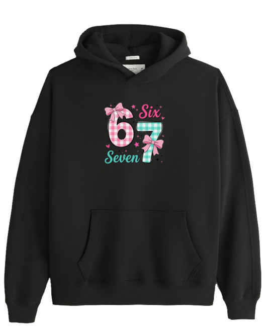 designs 67 Oversize Hoodie Black 37