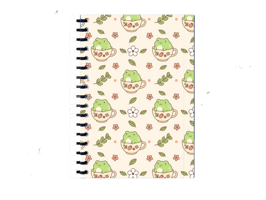 Kawaii Frog Notebook A5 37