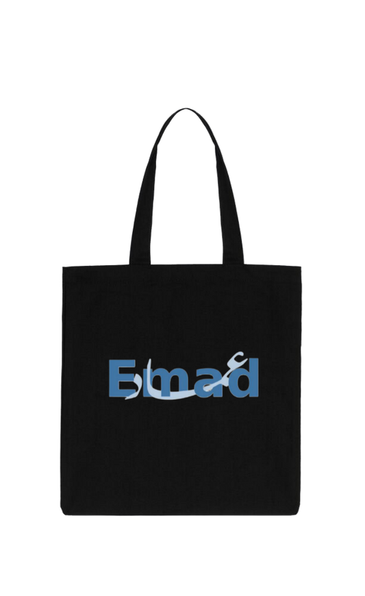 names tote bag Black Emad 37