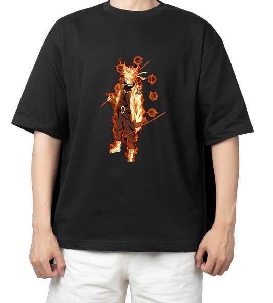 Naruto Shippuden t- shirt One Size Black 37