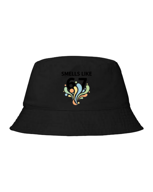 67 designs Bucket hat Fishman hat cap Black 37