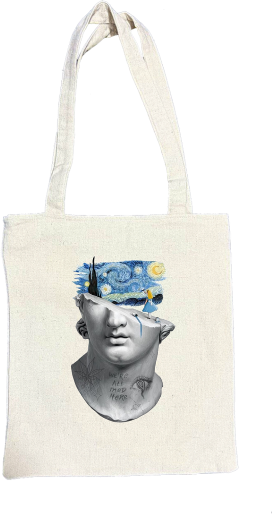 فان جوخ tote bag beige 177