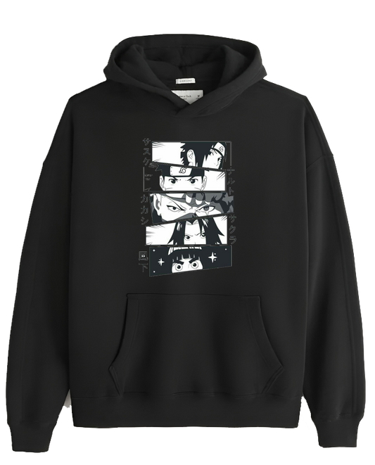 Naruto Shippuden One Size hoodie Black 77