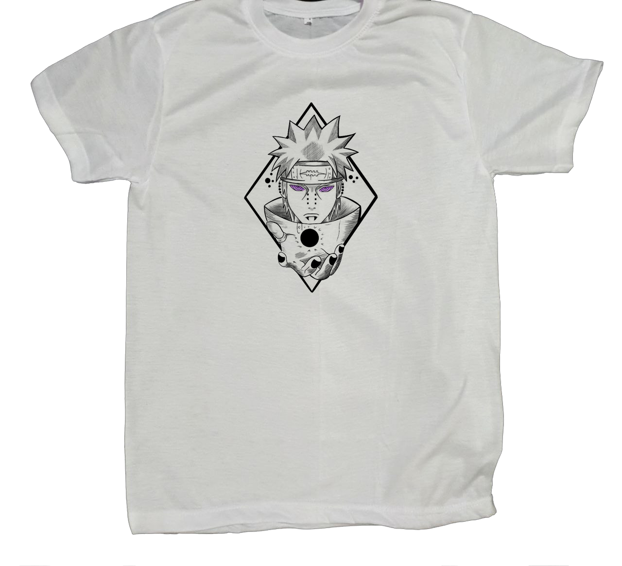 Naruto Shippuden t- shirt fat White 37