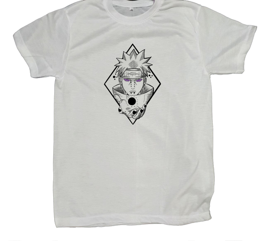 Naruto Shippuden t- shirt fat White 37