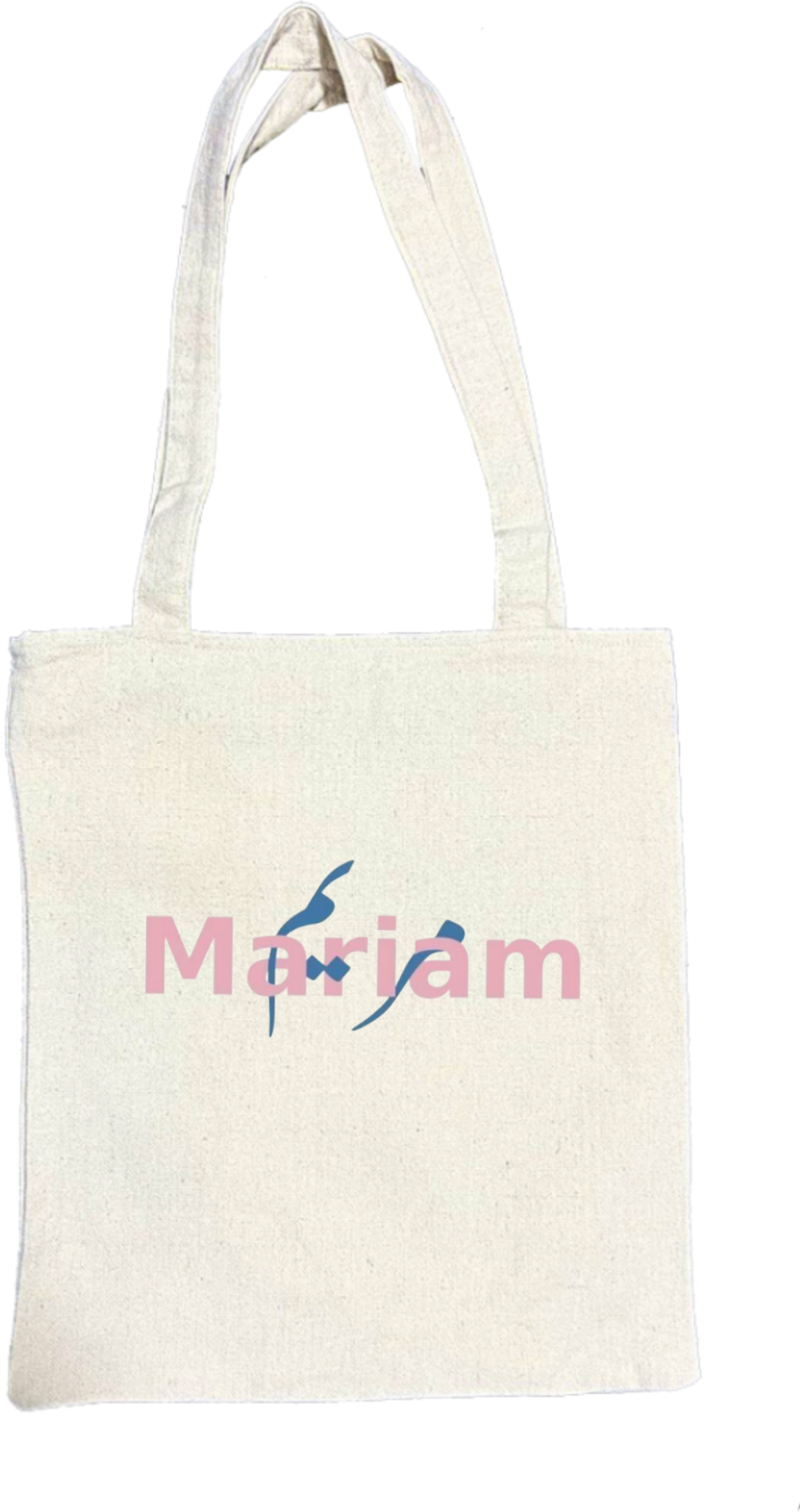 names tote bag beige Mariam 37